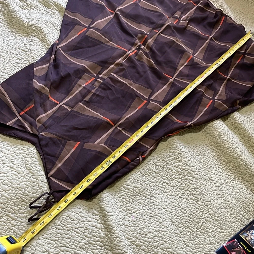 Banana republic plaid slip dress